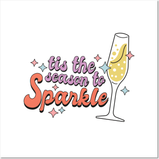 This the season to sparkle  funny 2023 new year christmas gift idea Posters and Art